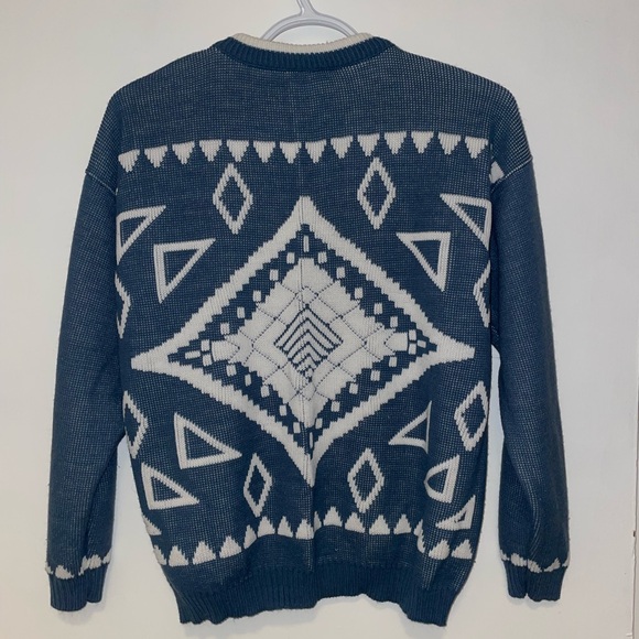 Vintage Scandinavian Winter Sweater - Picture 2 of 3